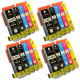 Pack de Cartouches Encre Compatibles Epson T2636 26XL Couleur Noir Cyan Magenta Jaune