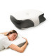 Oreiller Cervical Ergonomique 3 en 1 en Mousse Mémoire Forme avec Soutien du Cou et de la Colonne Vertébrale