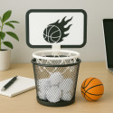 Mini Panier de Basket pour Bureau ou Chambre à Clipser sur Poubelle Jeu Amusant avec Ballon
