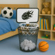 Mini Panier de Basket pour Bureau ou Chambre à Clipser sur Poubelle Jeu Amusant avec Ballon