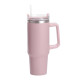 Mug Thermique Inox 1200ml avec Paille et Couvercle Étanche