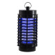 Lampe Anti Moustique 2 LED UV Électrique et Silencieuse pour Intérieur avec Rayon d'Action 40 m²