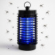 Lampe Anti Moustique 2 LED UV Électrique et Silencieuse pour Intérieur avec Rayon d'Action 40 m²