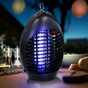 Lampe Anti-Moustiques 4 LED UV Ovale Électrique et Silencieuse pour Intérieur avec Portée de 40 m²