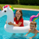 Bouée Gonflable Géante Forme Licorne 120 cm Mulitcolore pour Enfants et Adultes Piscine ou Plage