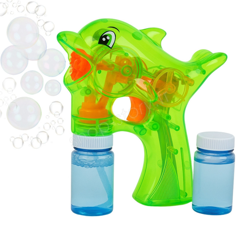 Pistolet à Bulles Jouet Requin - Deluxebase - Sans Pile, Fonctionne Par Friction - Pour Enfants - Collection D'animaux