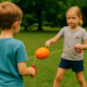 Jeu de Balle Jumbo Speed à Tirer Avec Longue Corde et Poignées pour Enfants et Adultes Jeu Ludique en Extérieur 