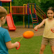 Jeu de Balle Jumbo Speed à Tirer Avec Longue Corde et Poignées pour Enfants et Adultes Jeu Ludique en Extérieur 