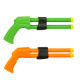 Pistolet à Eau Enfant Double Tube Longueur 42 cm Couleur Aléatoire pour Jeux de Plein Air et Batailles Aquatiques