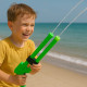Pistolet à Eau Enfant Double Tube Longueur 42 cm Couleur Aléatoire pour Jeux de Plein Air et Batailles Aquatiques