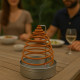 Cloche Alimentaire Pliable en Maille pour Protection Anti-Insectes et Conservation des Aliments