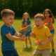 Pistolet à Eau Enfant Modèle Galactique Longueur 22 cm Gris Orange et Vert pour Jeux de Plein Air et Batailles Aquatiques