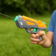 Pistolet à Eau Enfant Modèle Galactique Longueur 22 cm Gris Orange et Vert pour Jeux de Plein Air et Batailles Aquatiques