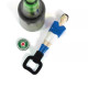 Décapsuleur Joueur de Babyfoot Couleur Rouge ou Bleu Modèle Compact et Original Accessoire Apéro Fun et Design