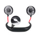 Mini Ventilateur Tour de Cou Portable avec 3 Vitesses Silencieux Léger Pour Intérieur et Extérieur Couleur Aléatoire