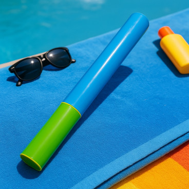 Maxi Pompe à Eau Enfant 42 cm Facile à Utiliser pour Jeux Extérieurs Piscine Plage Couleur Aléatoire
