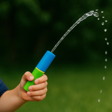 Mini Pompe à Eau Enfant 15 cm Facile à Utiliser pour Jeux Extérieurs Piscine Plage Couleur Aléatoire