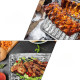Cloche Alimentaire Pliable en Maille pour Protection Anti-Insectes et Conservation des Aliments