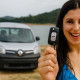 Coque clé 2 boutons noire compatible Renault Clio 3, Kangoo 2, Master 3, Modus, Twingo 2, Wind