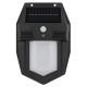 Lampe Solaire Extérieure LED Sans Fil avec Détecteur de Mouvement Effet Tungstène et 3 Modes Éclairage