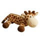 Trousse Girafe en Peluche 25 cm Fermeture Zippée Souple Idéale École Enfant ou Bureau