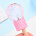 Pack de 2 Taille Crayon Forme Ampoule 7 cm Couleur Aléatoire Fourniture Scolaire Originale