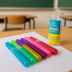 Pack de 6 Stylos Colle à Paillettes Couleurs Assorties Loisirs Créatifs Enfant et Scolaire