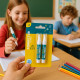 Pack de 2 Mini Correcteurs Fluides Séchage Rapide Blanc Format Compact pour Bureau ou École