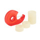 Pack de 2 Dévidoirs à Main 9 cm pour Ruban Adhésif avec 10 Rouleaux Couleur Aléatoire Format Compact et Pratique
