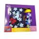 Set Repas Enfant Minnie avec Boîte à Gouter et Gourde 420ml Plastique violet pour Ecole et Sortie