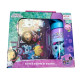 Set Repas Enfant Gabby et la Maison Magique avec Boîte à Gouter et Gourde 420ml Plastique violet pour Ecole