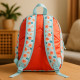 Sac à Dos Enfant Stitch 38cm Rose et Bleu avec 2 Compartiments Idéal École Primaire ou Sortie