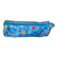 Trousse Enfant Pat' Patrouille Forme Cylindre 23cm Grande Capacité Bleu Idéale pour l'École et le Bureau