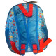 Sac a Dos Pat'Patrouille relief 3D 31 cm et Bleu avec 1 Compartiment, Bretelles Matelassées Ajustable