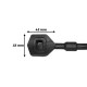 Durite de Retour LHM + Collier – Suspension Hydraulique Citroën C5/Xantia/XM