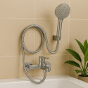 Flexible de Douche 150 cm Chromé - 2 Joints Inclus