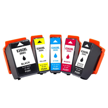 Pack de Cartouches Compatibles EPSON 202 XL pour Imprimantes Expression Premium