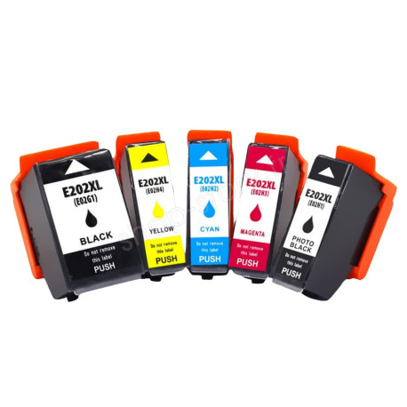 Pack de Cartouches Compatibles EPSON 202 XL pour Imprimantes Expression Premium