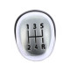 Pommeau de levier de vitesse Clio 4 chrome et noir