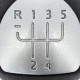 Pommeau de levier de vitesse chrome/noir Renault & Dacia – OEM 200208091