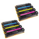 Pack de Cartouches de Toners Compatibles HP 212X, W2120X, W2121X, W2122X, W2123X pour Imprimantes Color LaserJet Entreprise