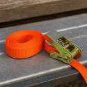 Sangle à Cliquet 4,5m x 25mm – Renforcée pour Transport & Chargement