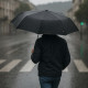 Parapluie Cristaflor Automatique Pliable 32 cm Résistant au Vent Fibre de Verre Tissu Déperlant avec Poignée Lumière