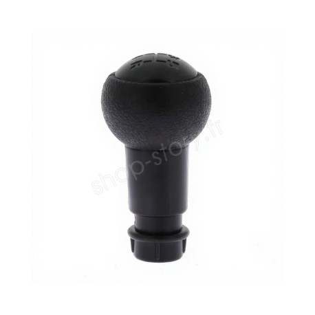 Pommeau de vitesse noir pour boîte manuelle – Compatibilité Peugeot, Citroën, Fiat, DS, Opel