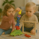 Jeu Équilibre Dinosaure à Balance en Bois 11 Pièces Coloré Jeu Éducatif Ludique pour Enfants