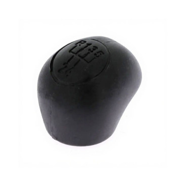 Pommeau de levier de vitesse noir pour véhicules Peugeot, Citroën et Fiat