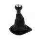 Pommeau de levier de vitesse chromé 5 vitesses pour Peugeot 307 et 308 - Kit complet