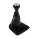 Pommeau de levier de vitesse chromé 5 vitesses pour Peugeot 307 et 308 - Kit complet