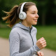 Casque Bluetooth Sans Fil Rechargeable Léger Confortable et Réglable Portée 10 Mètres Autonomie 4 Heures