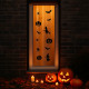 Pack 2 Planches 35cm Vitrophanies Effrayantes Modèles Aléatoires pour Halloween Décoration Fenêtres Autocollants